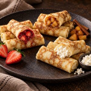 Apple cinnamon blintz 50g, 5Pcs